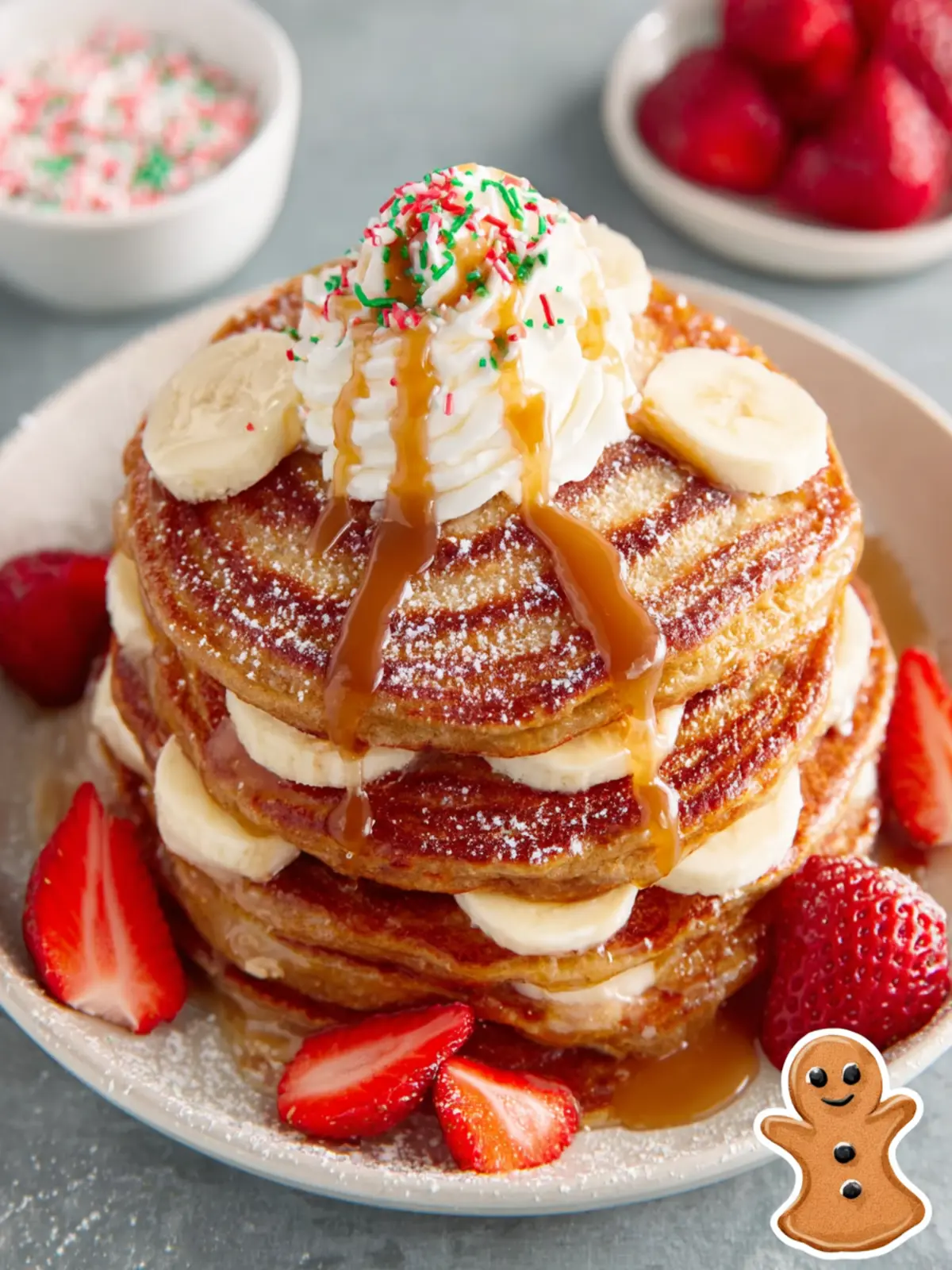 Gingerbread Pancakes First Image