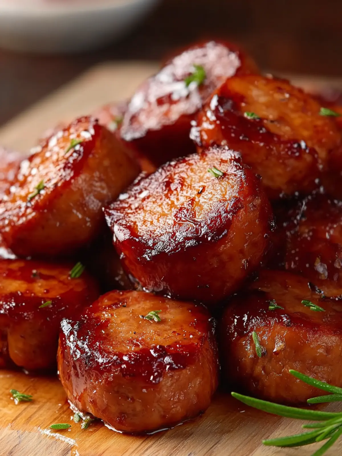 BBQ Sausage Bites Recipe First Image