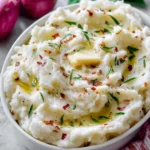 Creamy Garlic Mashed Potatoes (with red potatoes) First Image