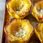 Oven Roasted Acorn Squash Recipe First Image