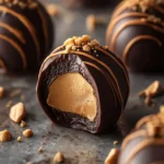 Chocolate Peanut Butter Truffles Recipe First Image