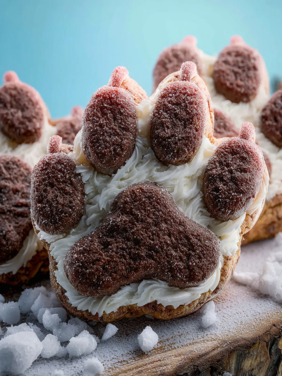 Polar Bear Paw Cookies First Image