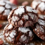 Chocolate Crinkle Cookies First Image