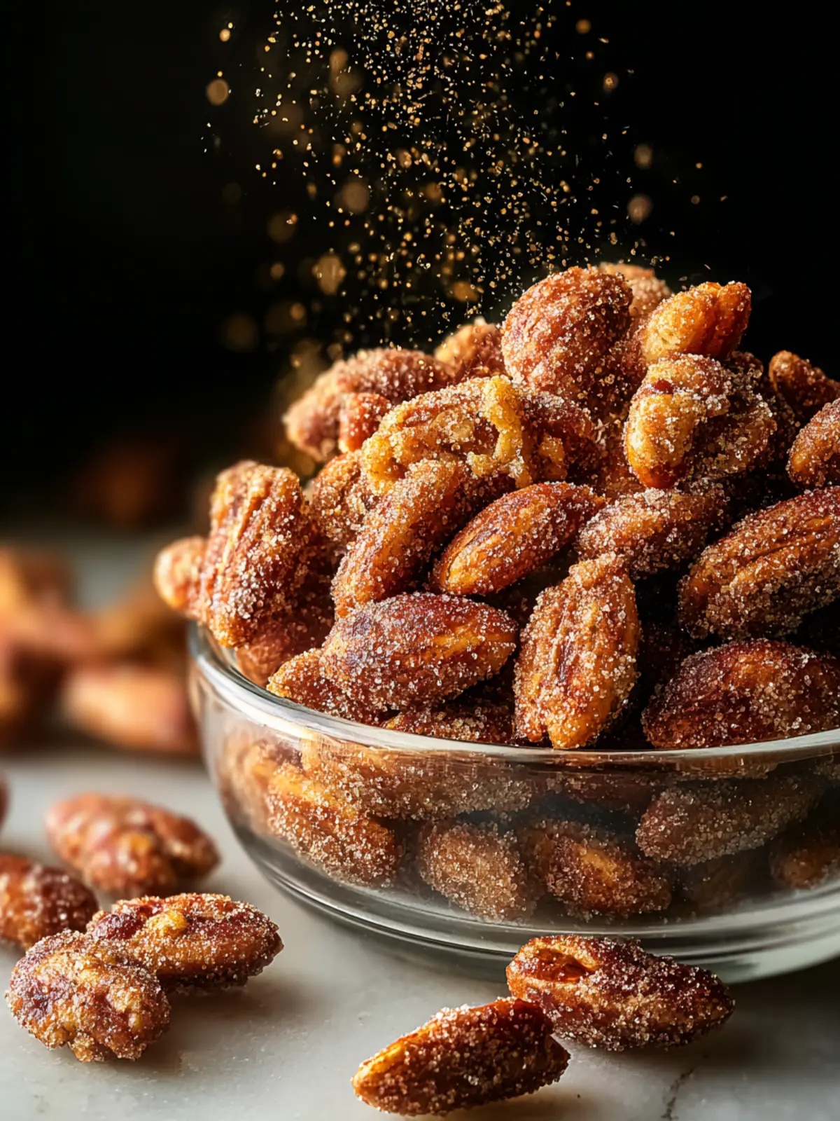 Irresistible Cinnamon Sugar Candied Nuts Recipe Delight First Image