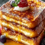 Easy Creme Brulee French Toast Recipe for a Brunch Delight. First Image