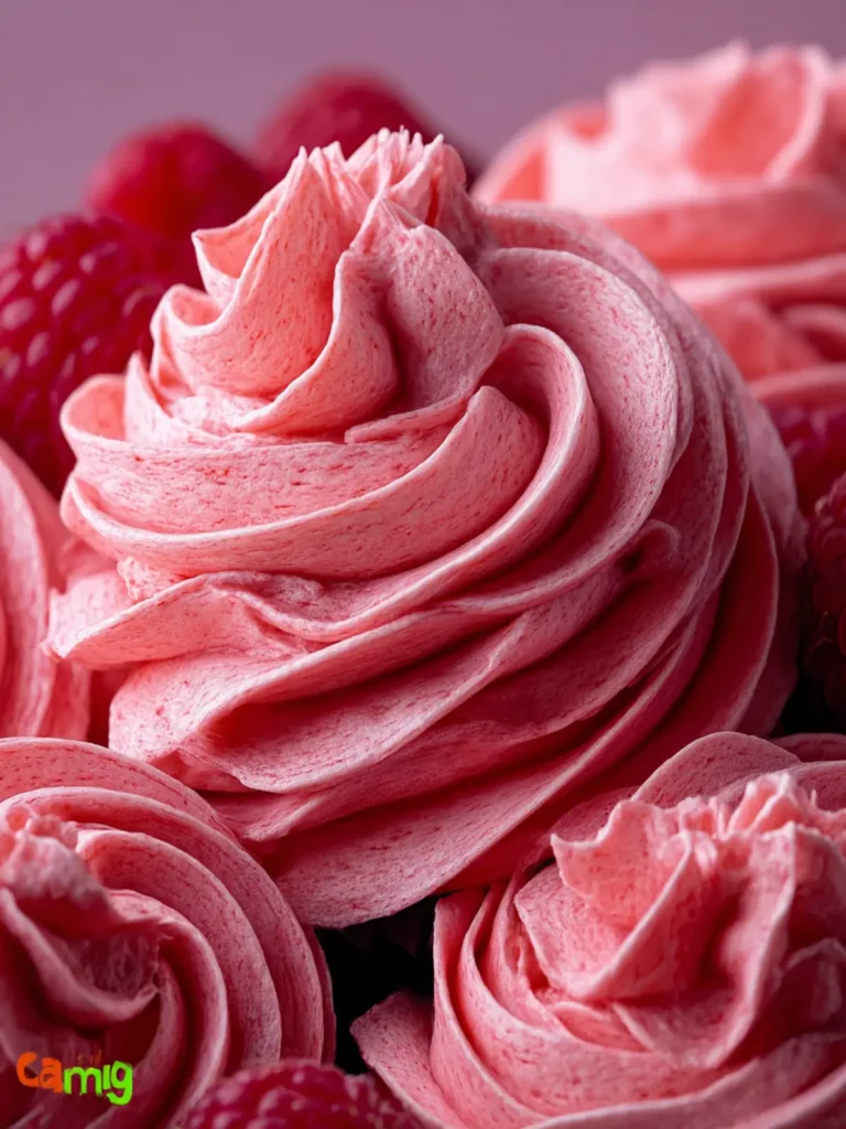 Raspberry Buttercream Frosting First Image