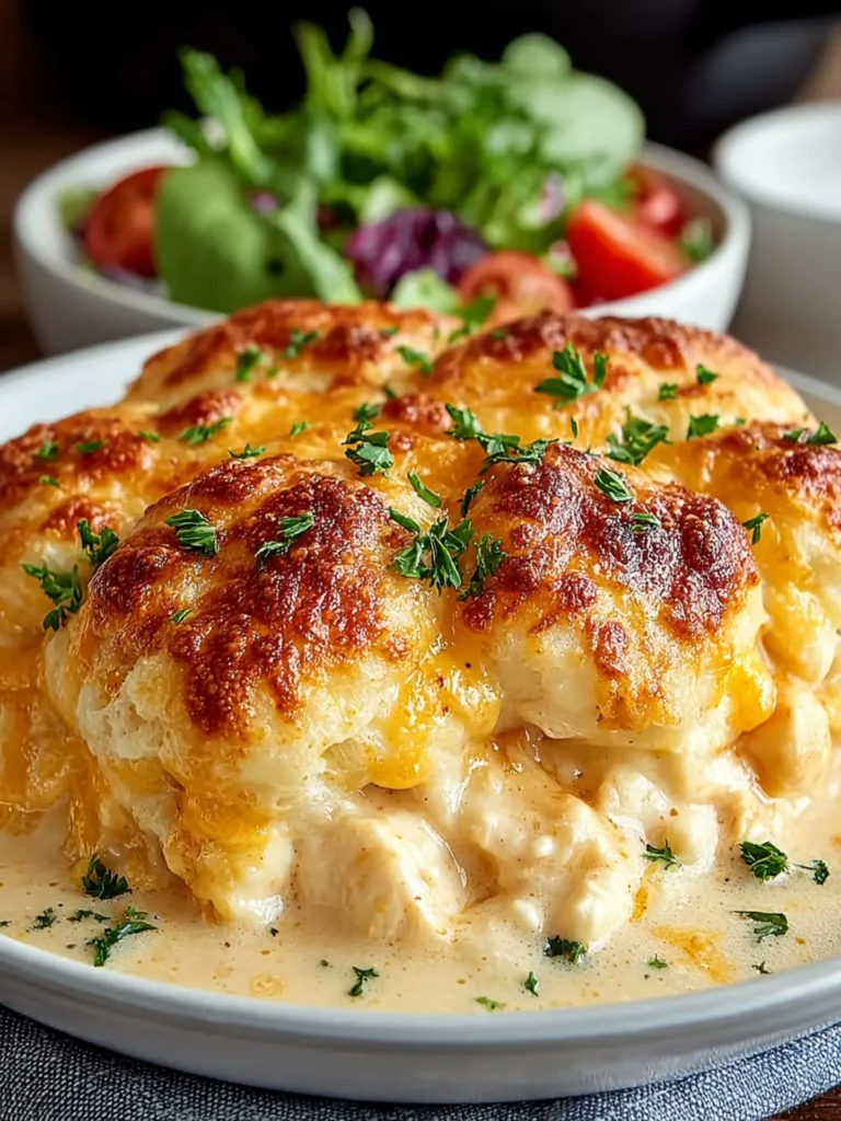 Irresistible Cheddar Bay Chicken Cobbler Recipe Delight First Image