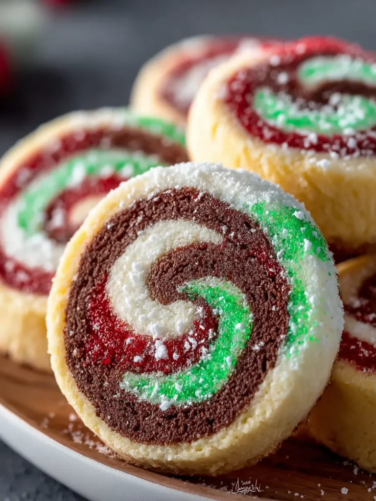 Christmas Pinwheel Cookies: Festive Swirls for Your Holiday Table First Image