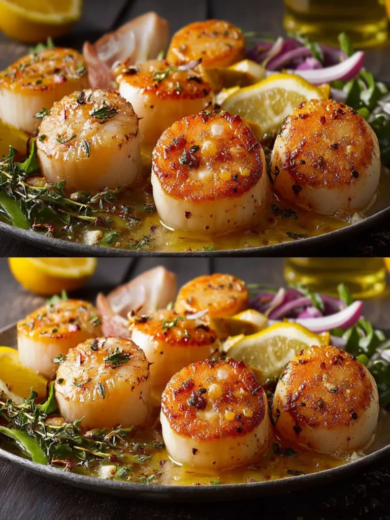 Lemon Butter Scallops First Image