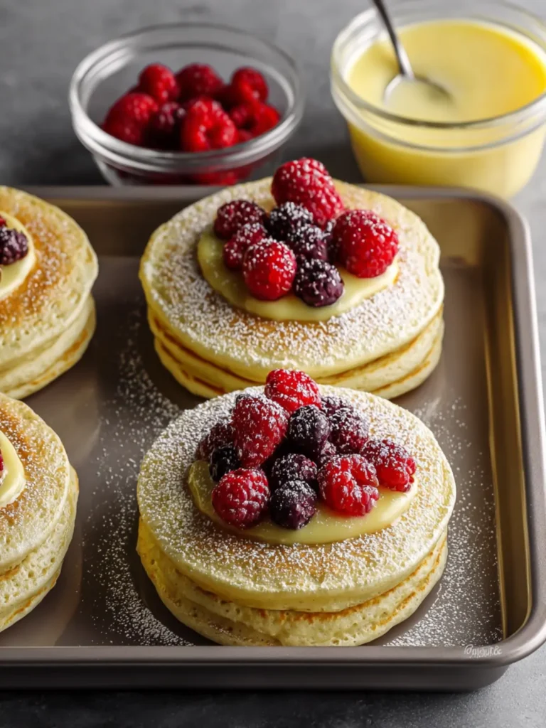 Lemon Berry Poppyseed Pancake Bowls First Image