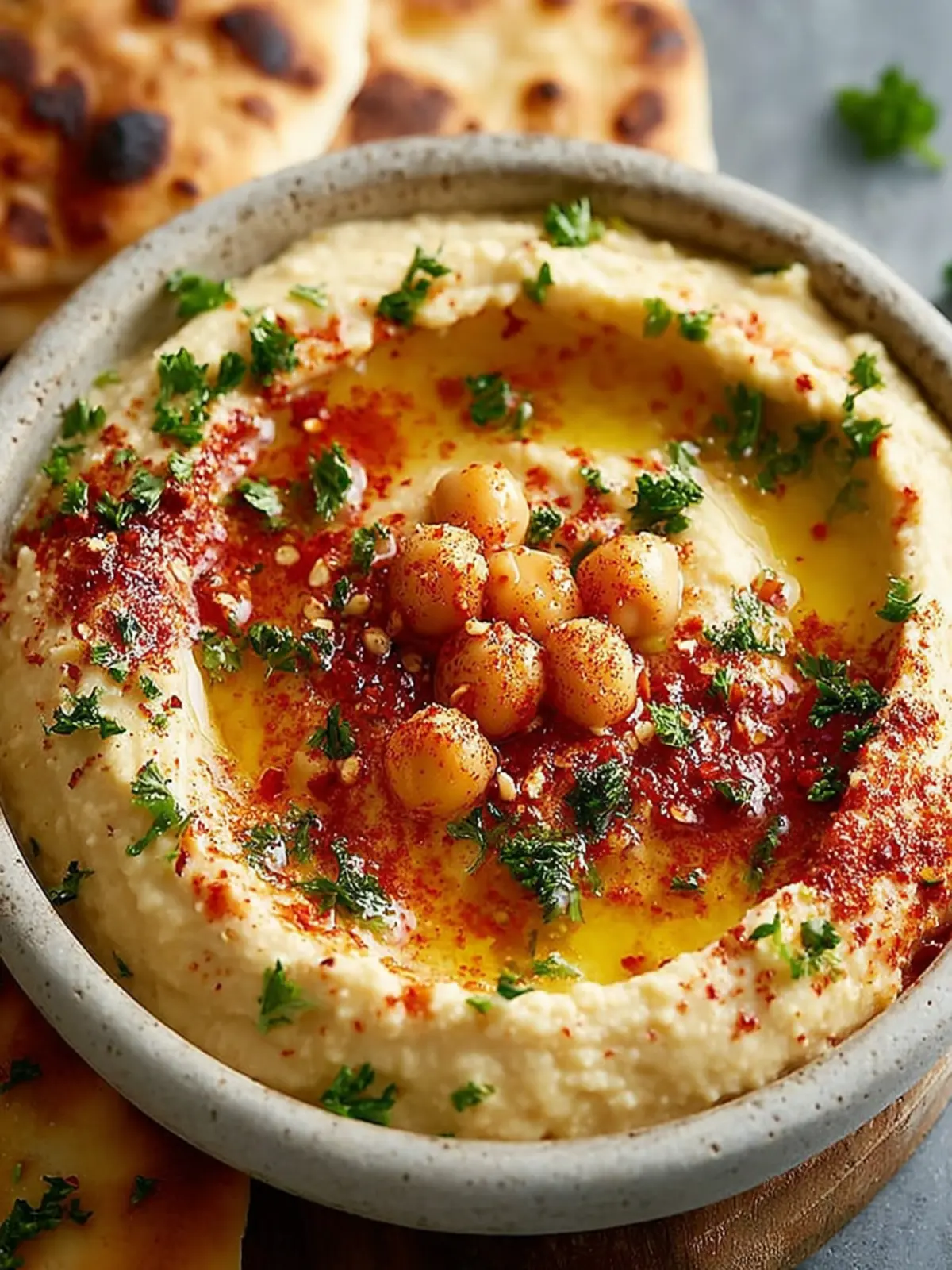 Best Homemade Hummus Recipe First Image