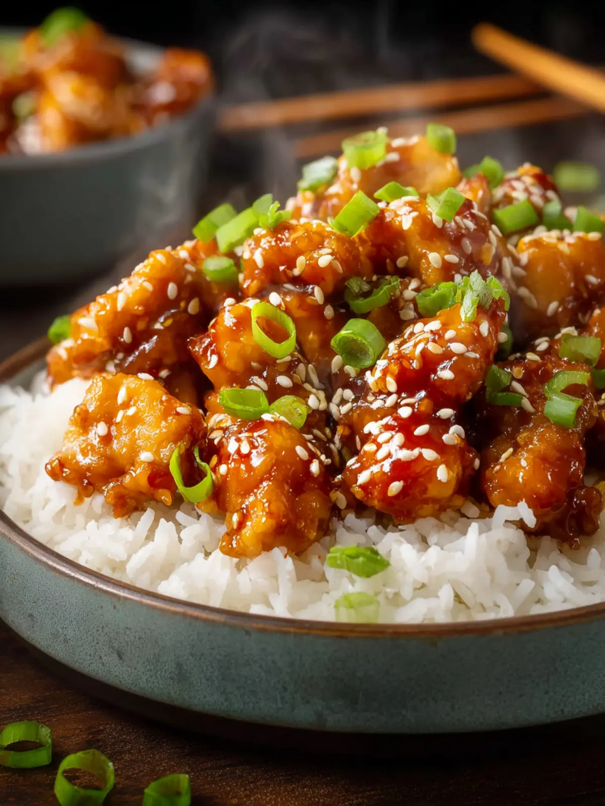 Honey Sesame Chicken First Image