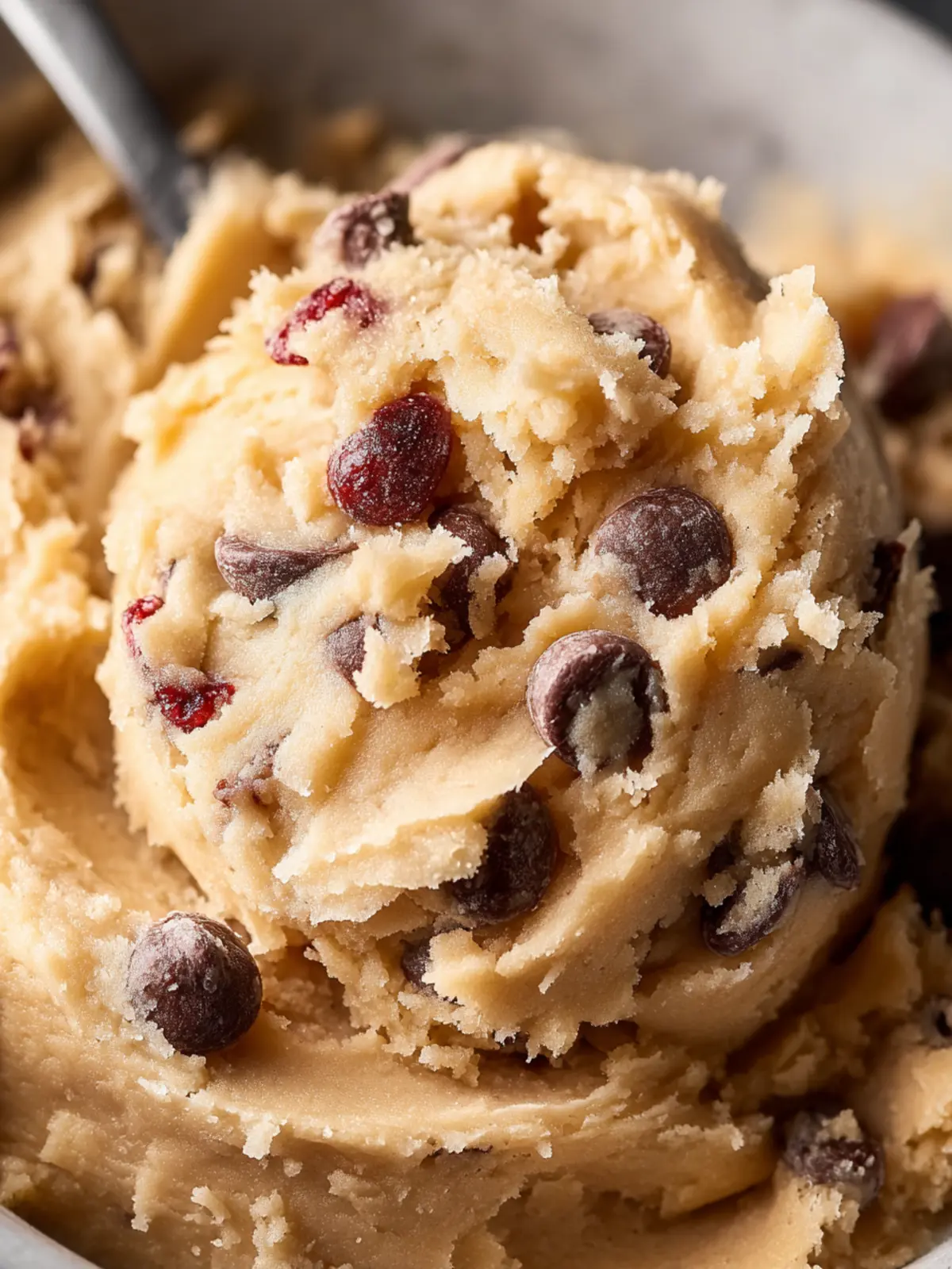 Gluten Free Edible Cookie Dough Recipe First Image