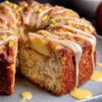 Apple Cardamom Cake with Pistachio Cream First Image