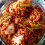 Easy Homemade Korean Fresh Kimchi Recipe (Geotjeori) First Image