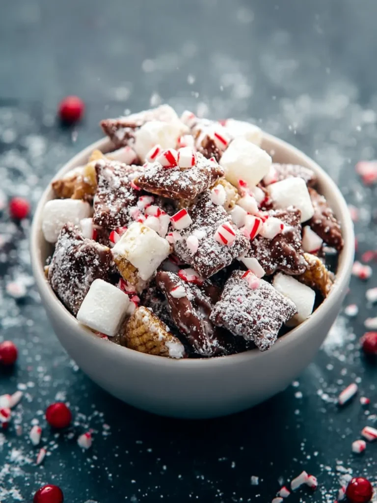 Peppermint Bark Muddy Buddies First Image