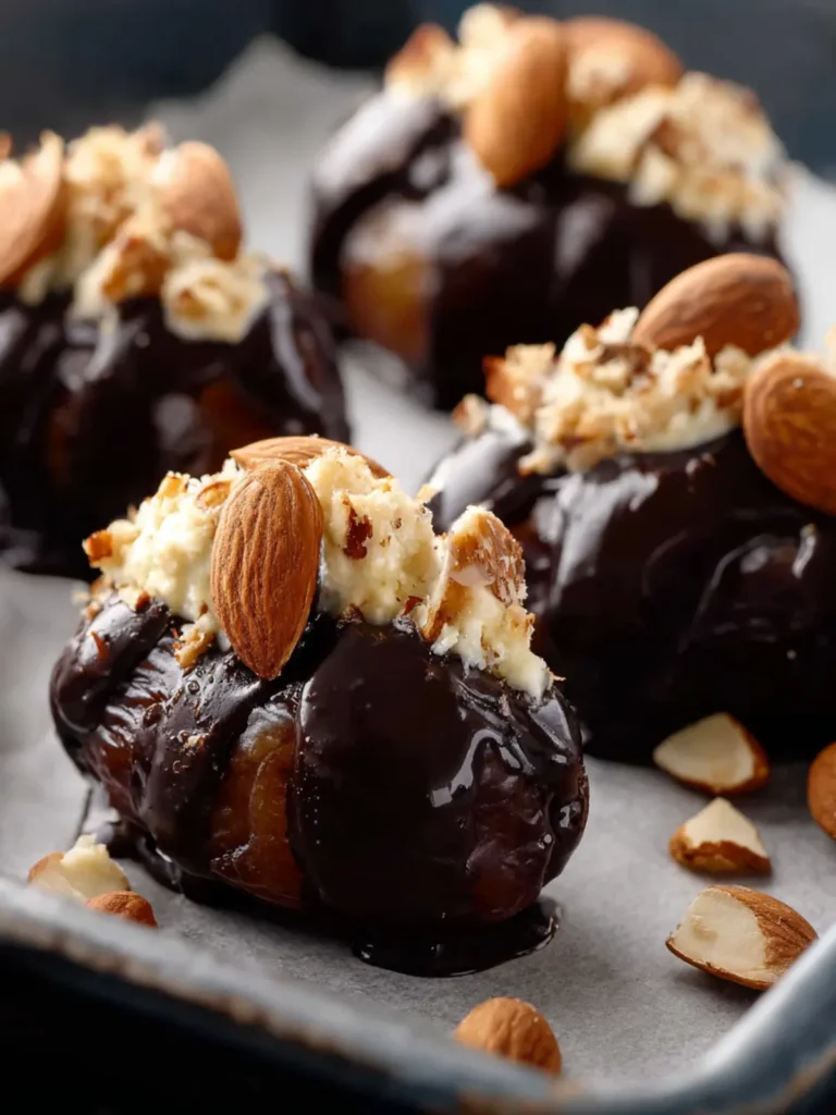 Almond Joy Stuffed Dates First Image