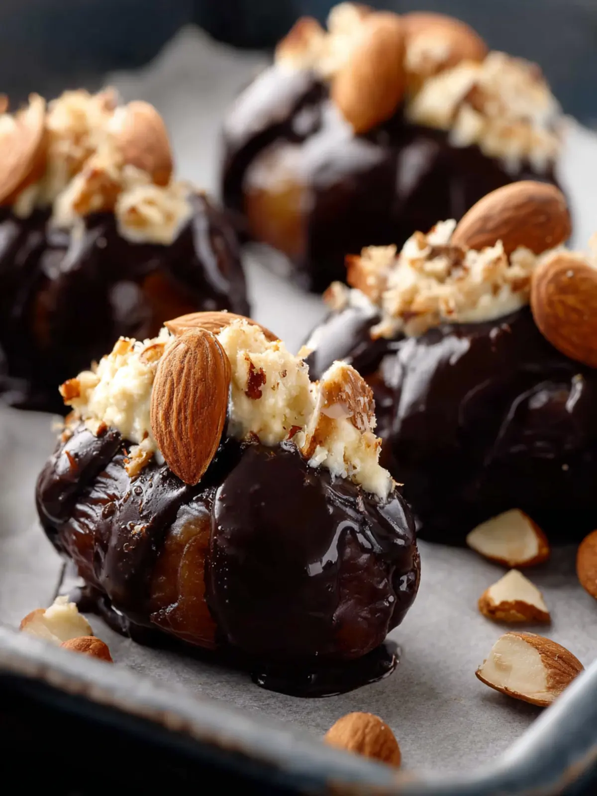 Almond Joy Stuffed Dates First Image