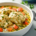 Chicken and Dumpling Soup First Image