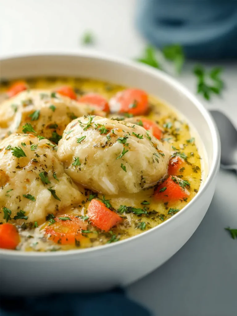 Chicken and Dumpling Soup First Image