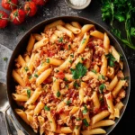 Irresistible Spicy Tuna and Tomato Pasta Recipe First Image
