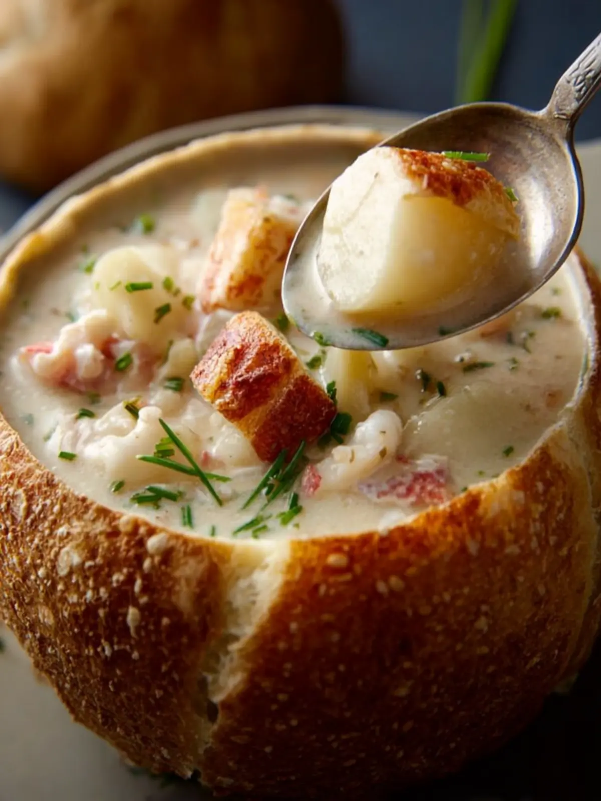 New England Clam Chowder First Image