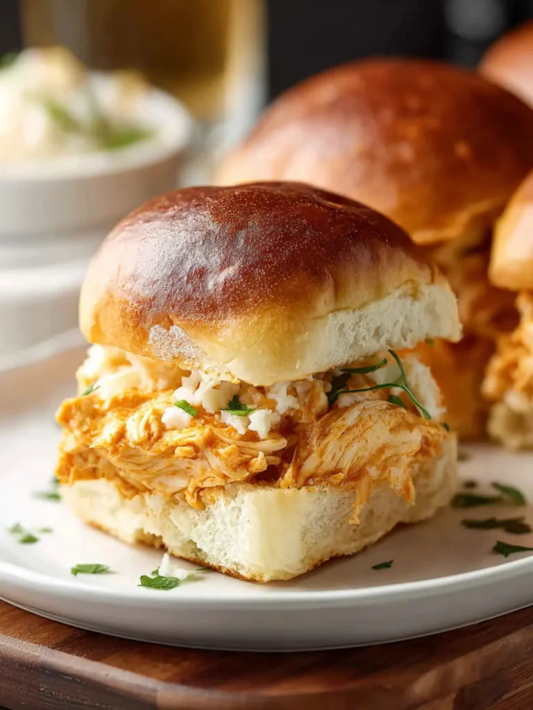 Buffalo Chicken Sliders First Image