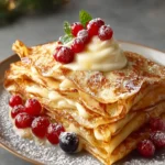 Eggnog Crêpes First Image