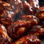 Ultimate Super Bowl Sticky BBQ Chicken Wings Recipe First Image