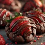 Chocolate Covered Strawberry Cookies First Image
