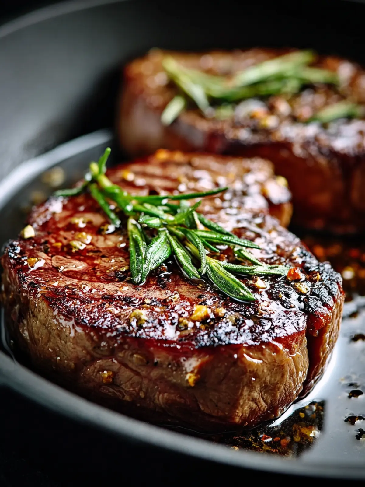 Perfect Pan Seared Ribeye Steak First Image