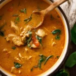 Peanut Butter Chicken Soup First Image