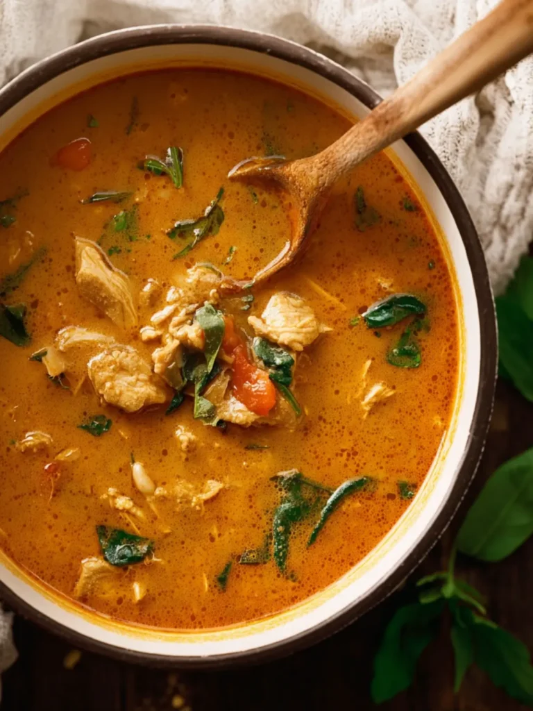 Peanut Butter Chicken Soup First Image