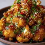 Sticky Sesame Cauliflower – Easy Glutenfree Vegan Friendly Recipe First Image