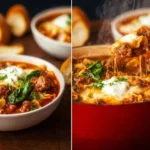 Easy One Pot Lasagna Soup Recipe First Image