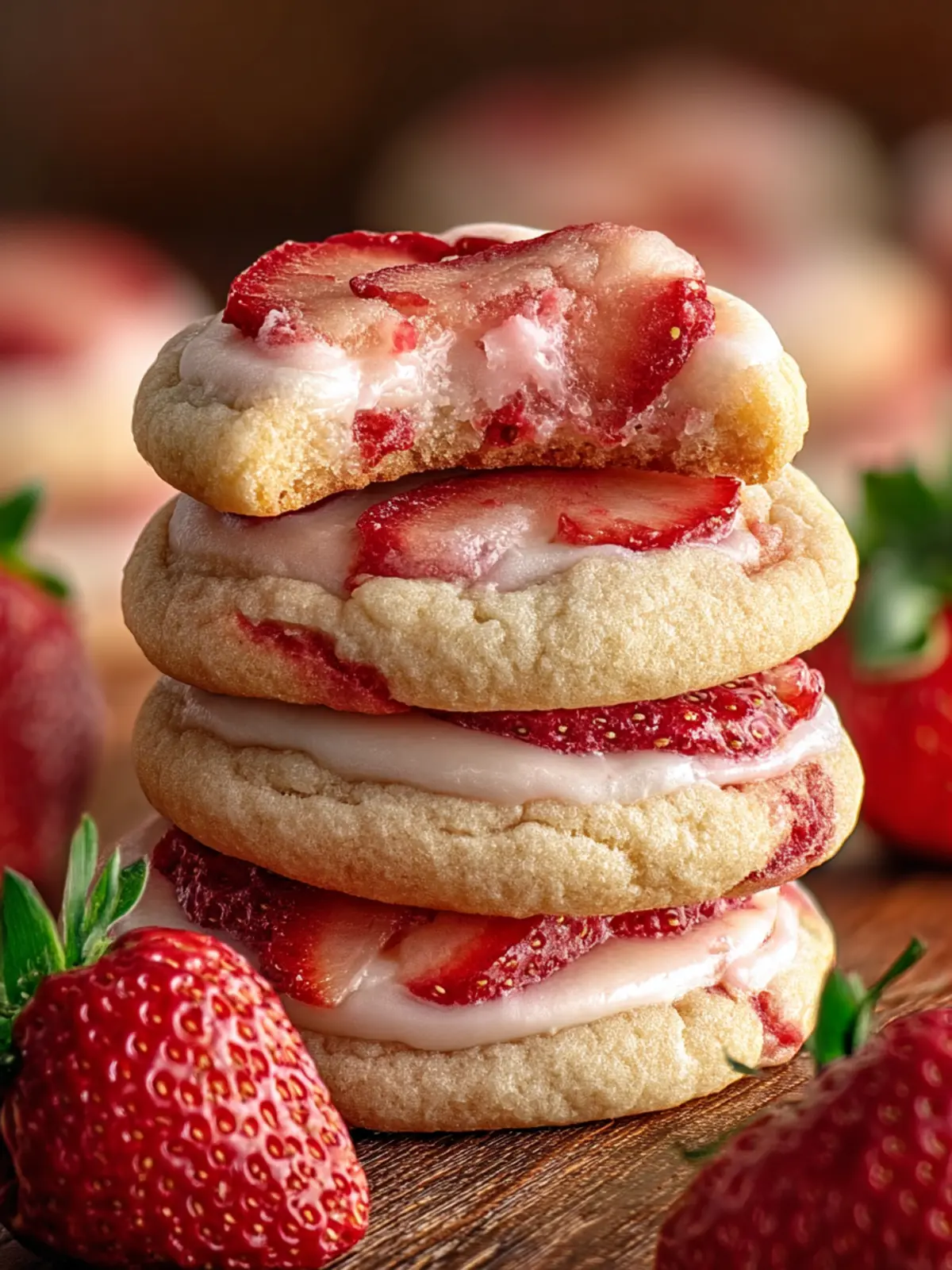 Irresistible Strawberry Cheesecake Cookies Recipe to Try First Image