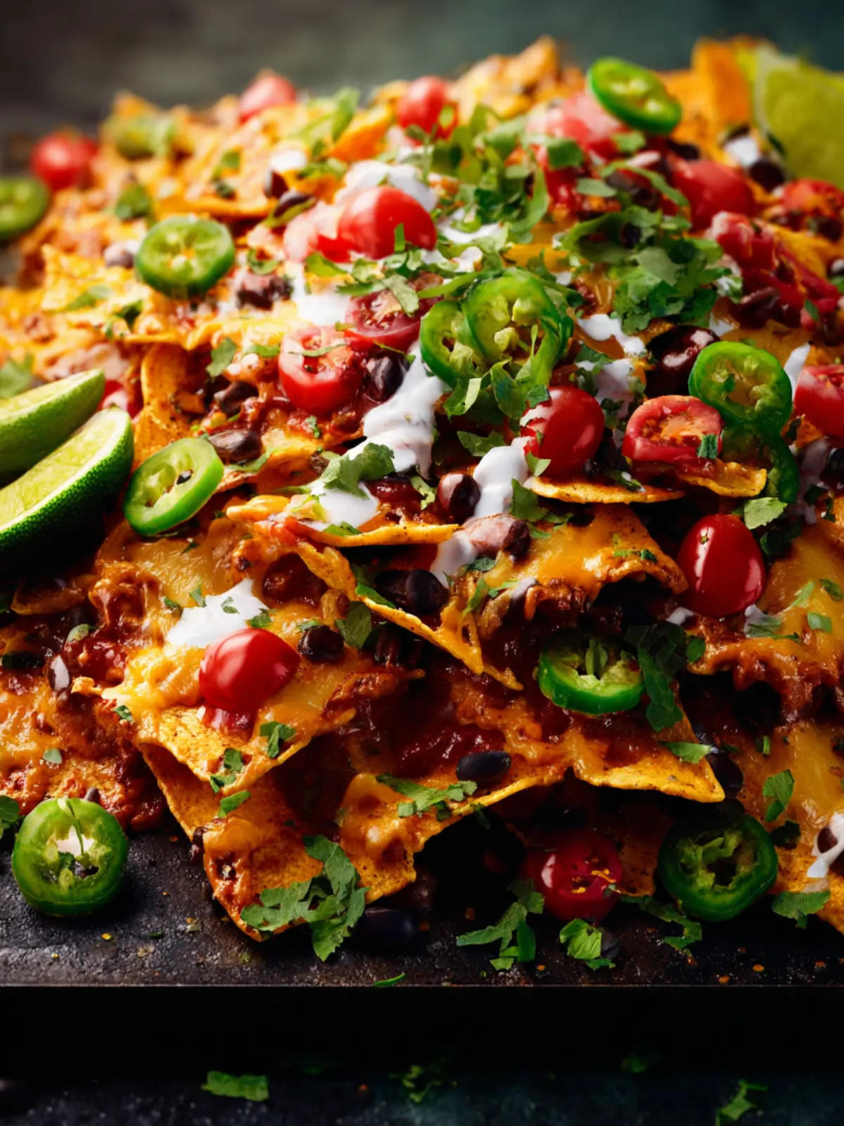 Vegetarian Nachos First Image