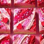 Valentine’s Day Sugar Cookie Bars First Image