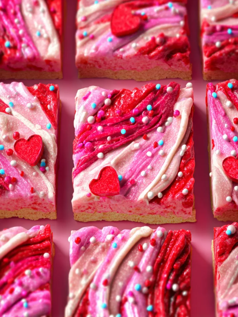 Valentine’s Day Sugar Cookie Bars First Image