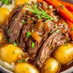 Crock Pot Texas Roadhouse Pot Roast First Image