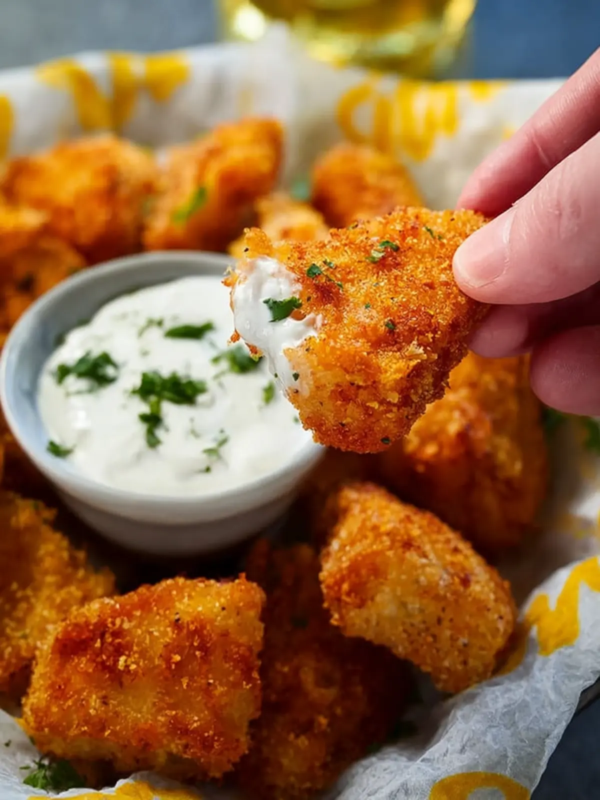 Air Fryer Fish Nuggets First Image