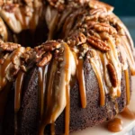 Caramel Chocolate Pecan Turtle Bundt Cake First Image