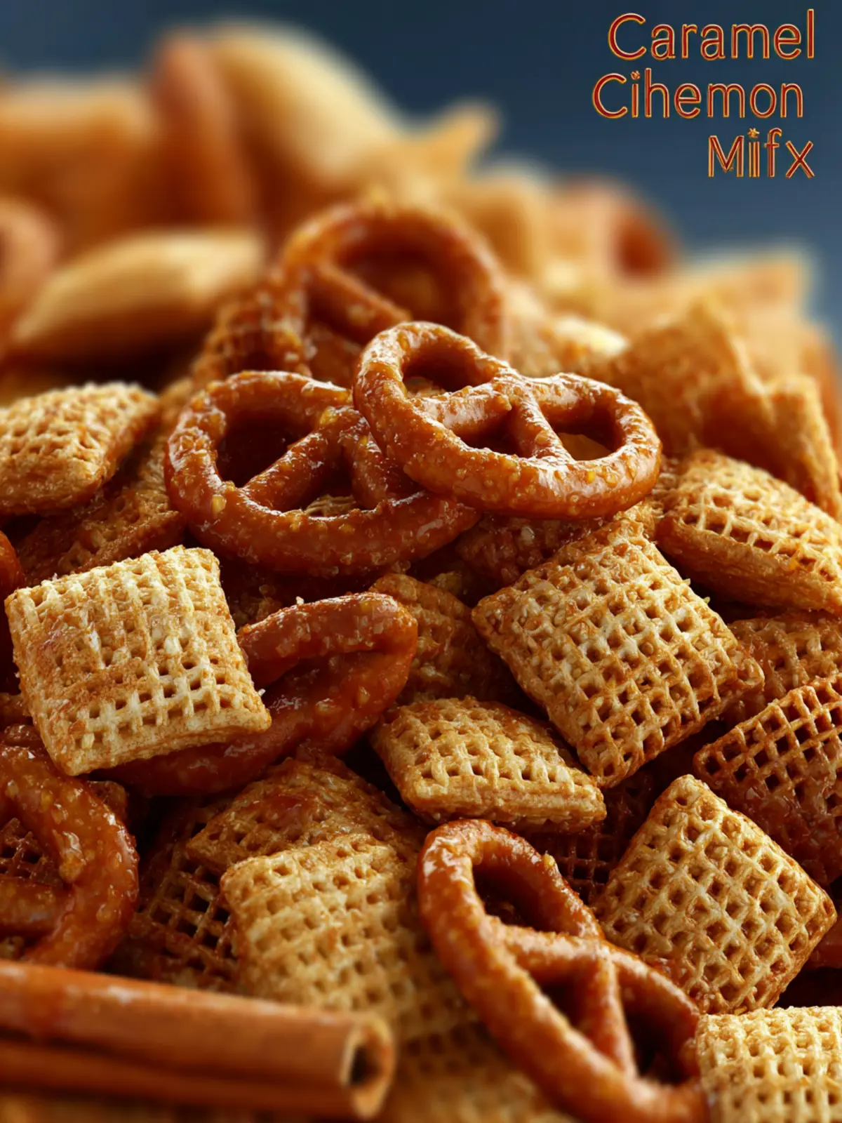 Caramel Cinnamon Chex Mix First Image