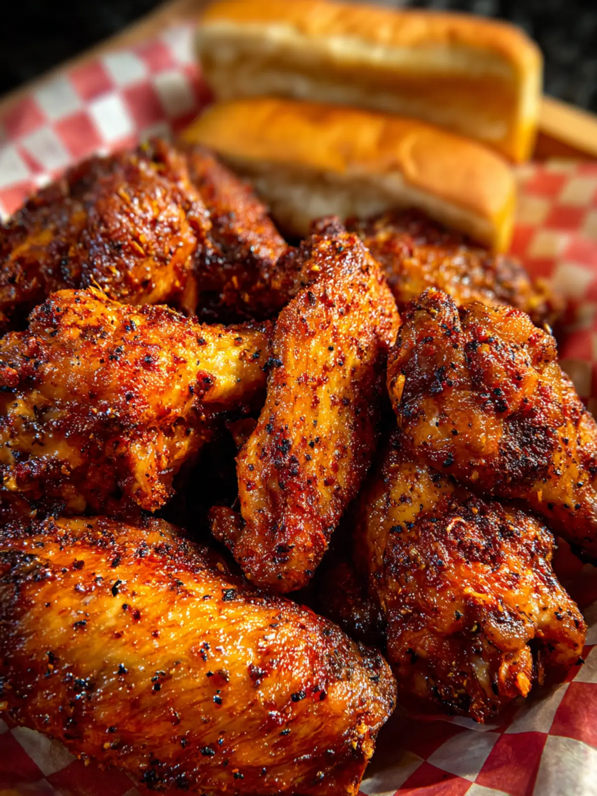 Dry Rub Chicken Wings First Image