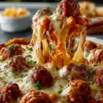 Dump and Bake Meatball Casserole First Image