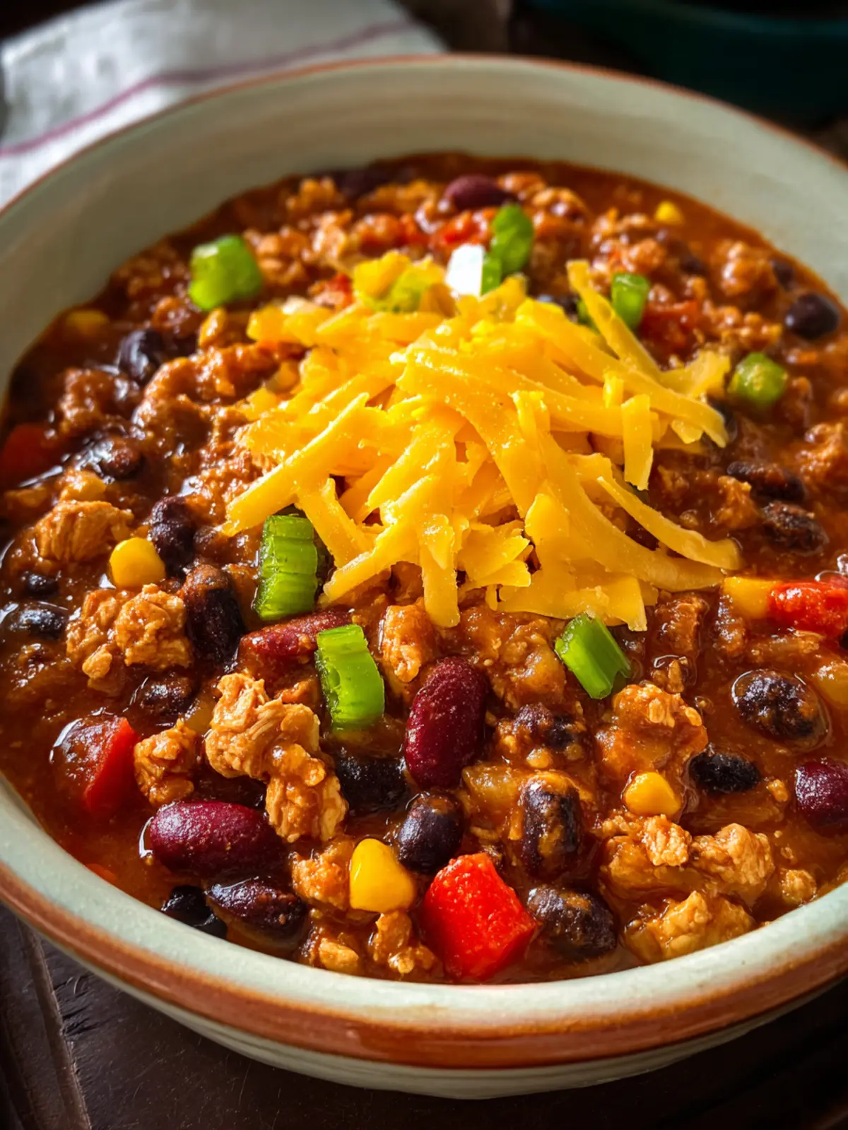 Ground Chicken Chili First Image