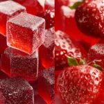 Homemade Sour Strawberry Gummies First Image