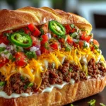Mexican Chopped Cheese Sandwich First Image