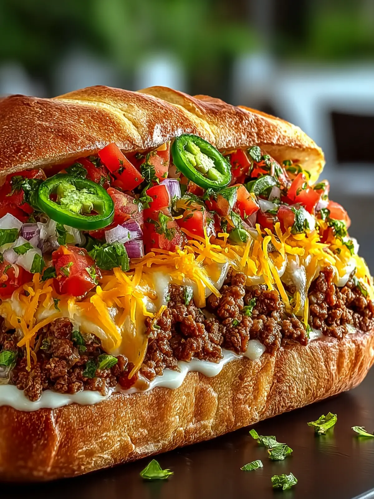 Mexican Chopped Cheese Sandwich First Image