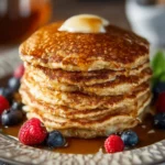 Oatmeal Pancakes Recipe First Image